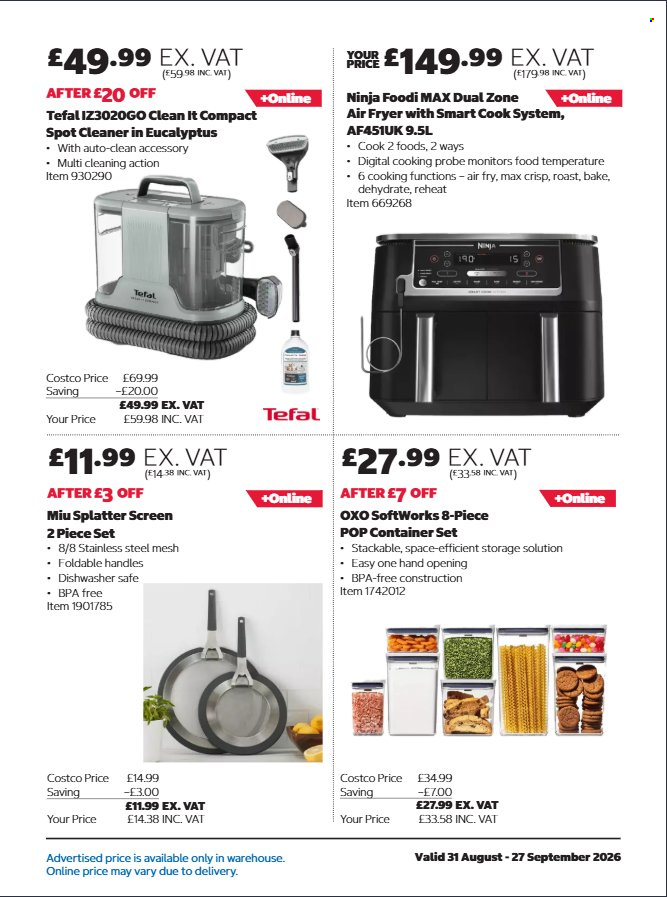 Costco offer - 31/08/2026 - 27/09/2026. Page 7