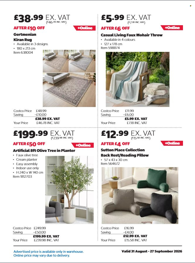 Costco offer - 31/08/2026 - 27/09/2026. Page 9