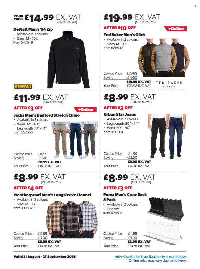 Costco offer - 31/08/2026 - 27/09/2026. Page 12
