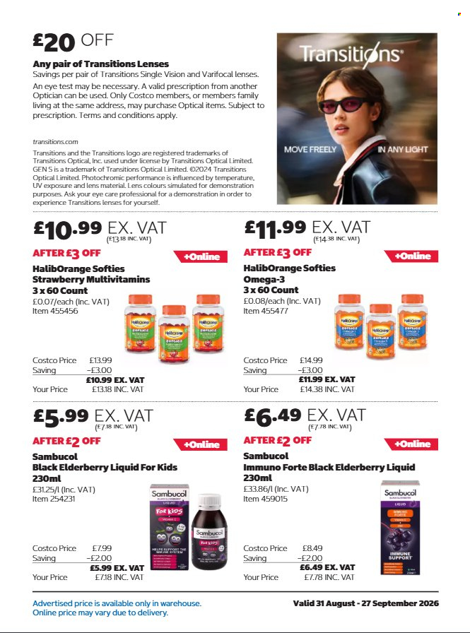 Costco offer - 31/08/2026 - 27/09/2026. Page 21