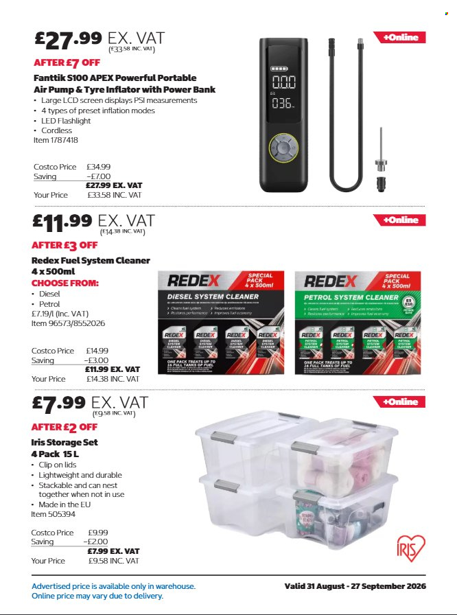 Costco offer - 31/08/2026 - 27/09/2026. Page 5