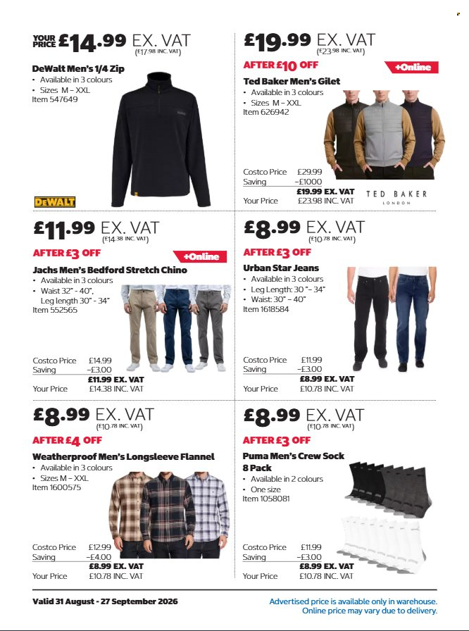 Costco offer - 31/08/2026 - 27/09/2026. Page 12