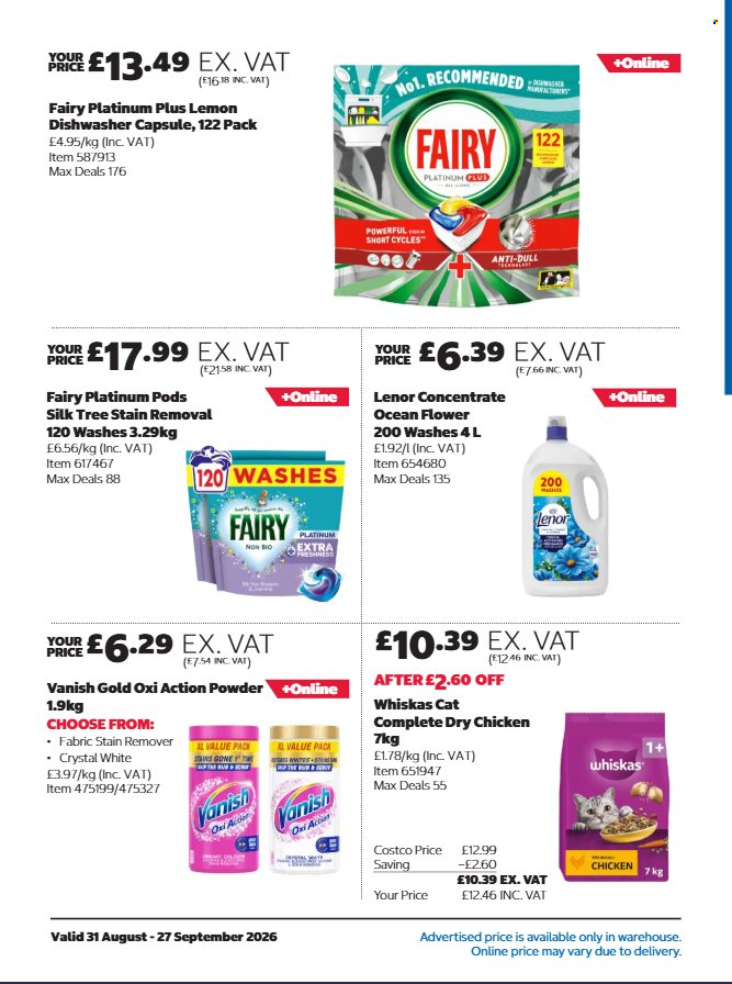 Costco offer - 31/08/2026 - 27/09/2026. Page 24