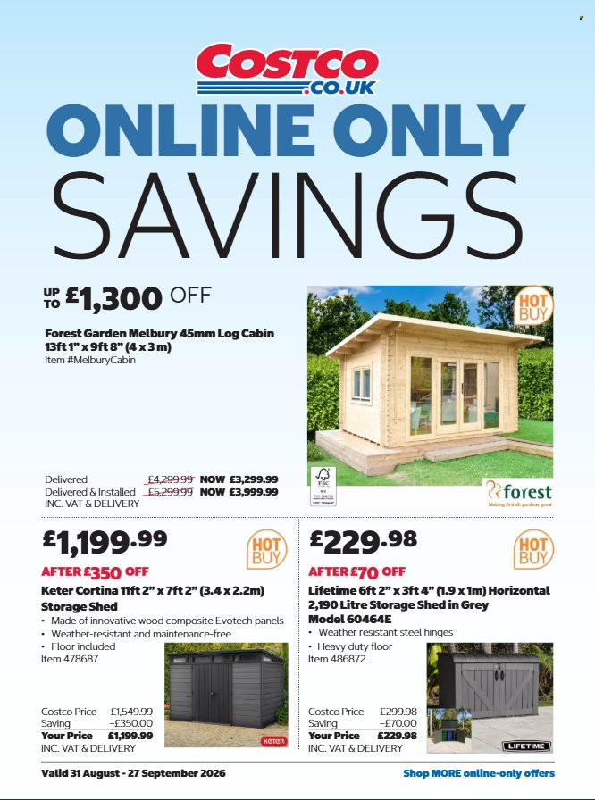 Costco offer - 31/08/2026 - 27/09/2026. Page 26