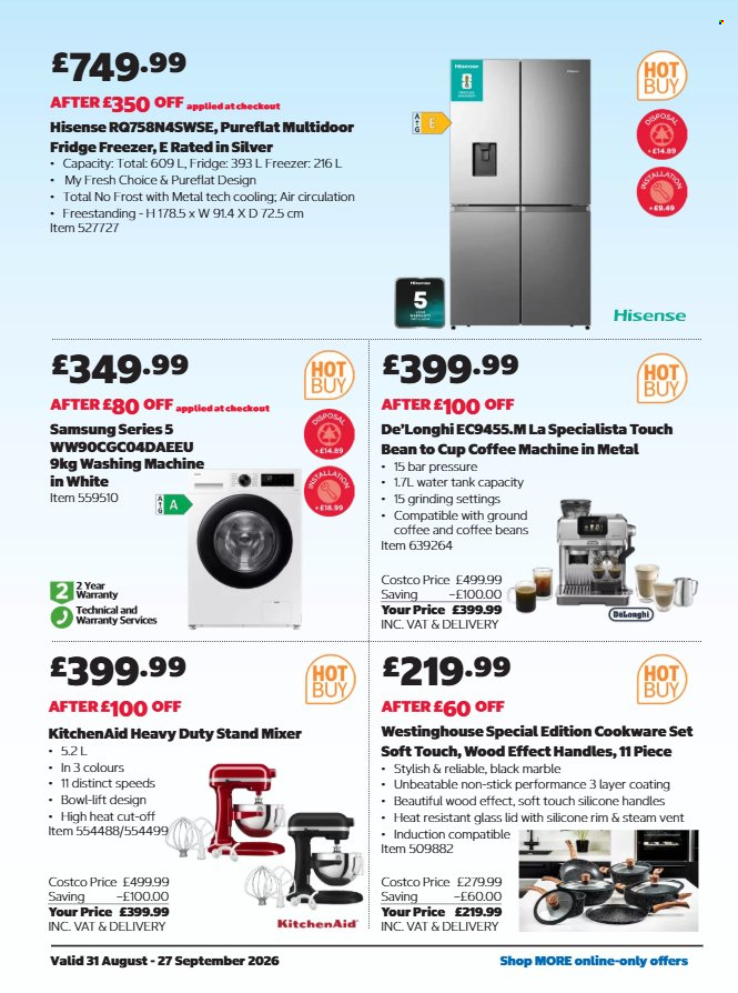 Costco offer - 31/08/2026 - 27/09/2026. Page 36