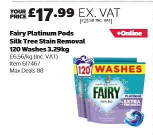 Fairy Platinum Pods Silk Tree Stain Removal