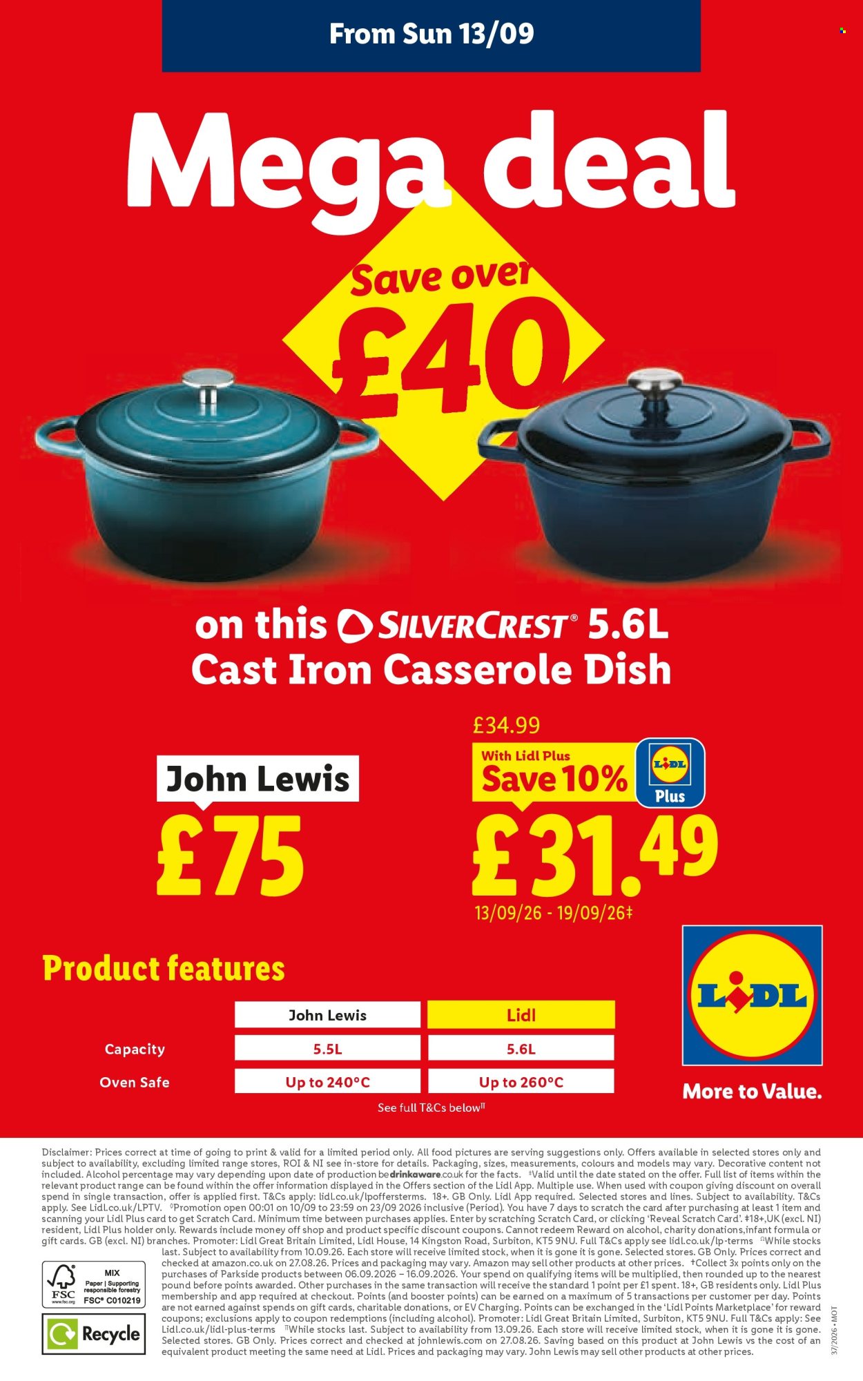 Lidl offer - 10/09/2026 - 16/09/2026. Page 28
