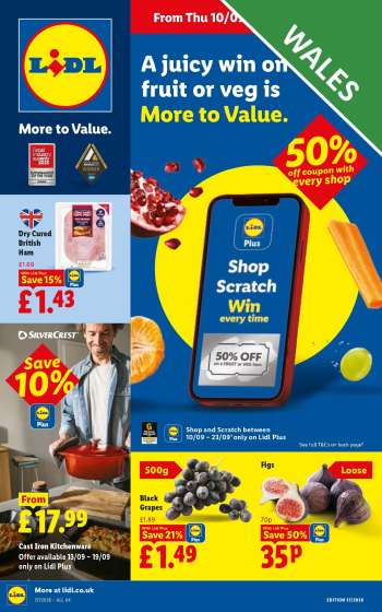 Lidl offer  - 10/09/2026 - 16/09/2026.