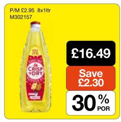 Crisp & Dry Oil