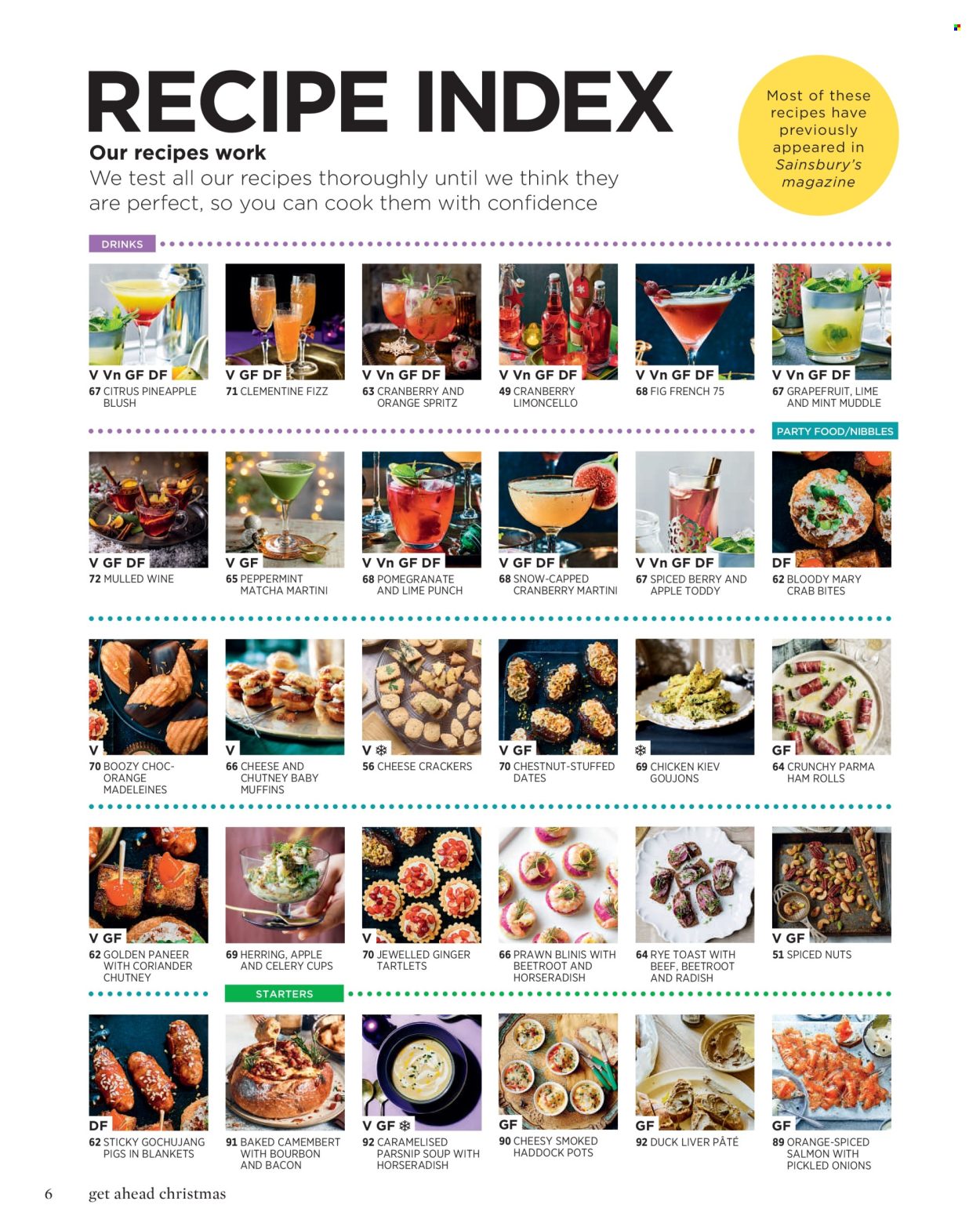 Sainsbury's offer. Page 6