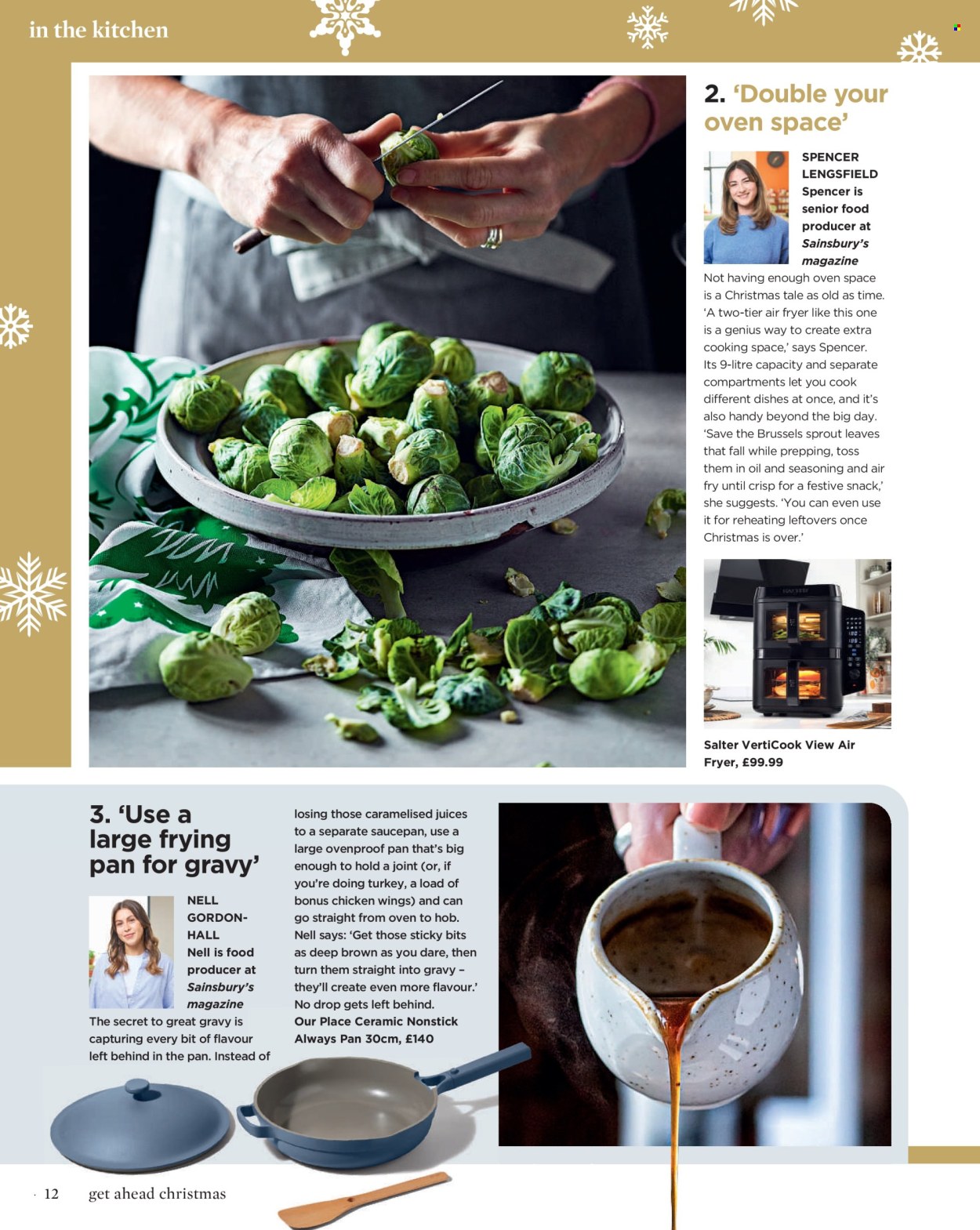 Sainsbury's offer. Page 12
