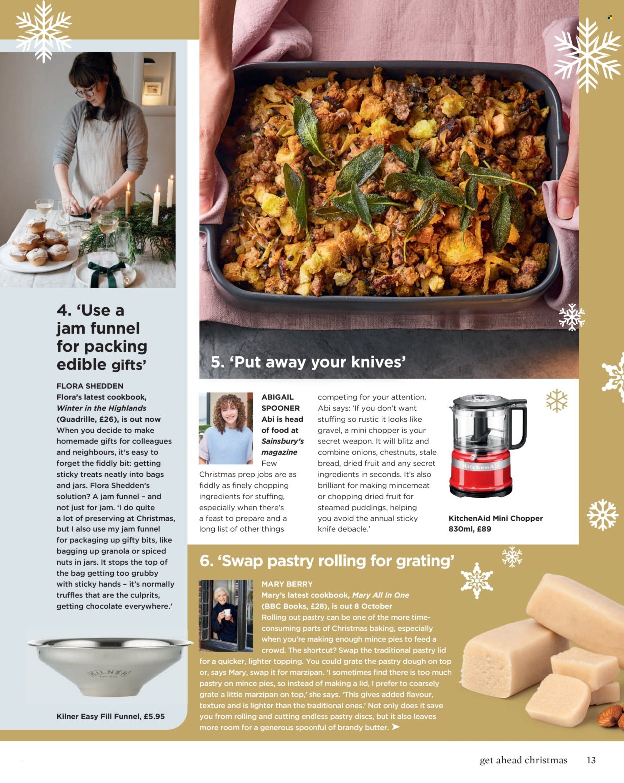Sainsbury's offer. Page 13
