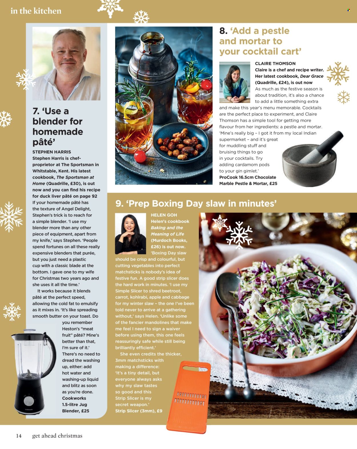 Sainsbury's offer. Page 14