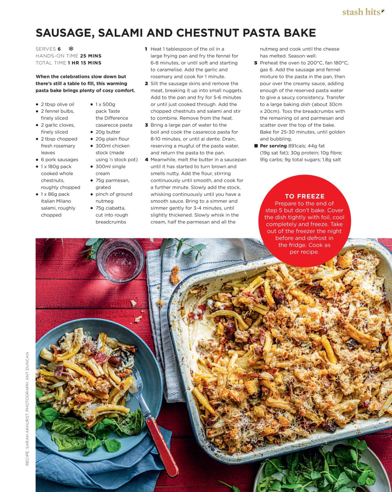 Sainsbury's offer. Page 39