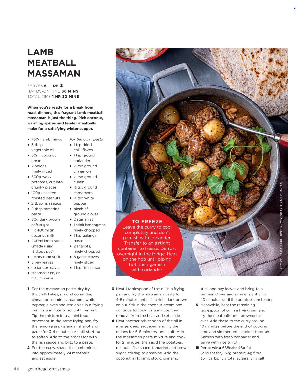 Sainsbury's offer. Page 44