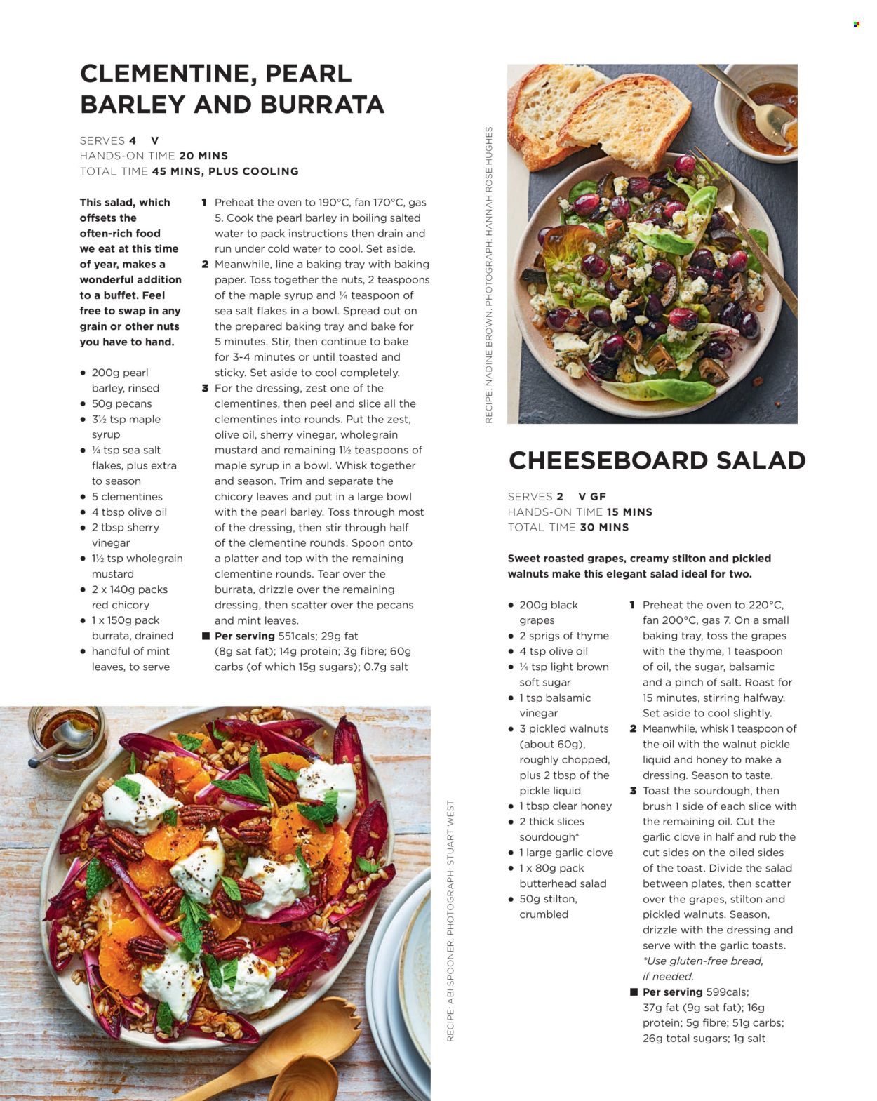Sainsbury's offer. Page 94