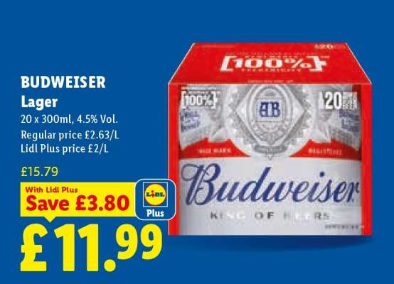 Budweiser Lager
