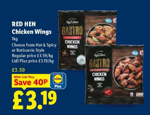 RED HEN Chicken Wings