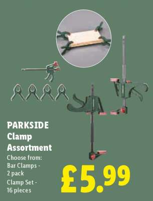 PARKSIDE Clamp Assortment