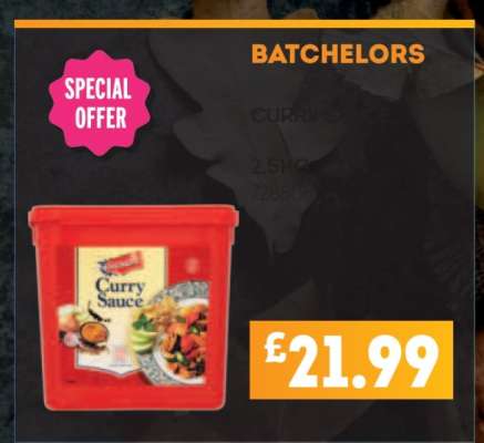 BATCHELORS CURRY SAUCE