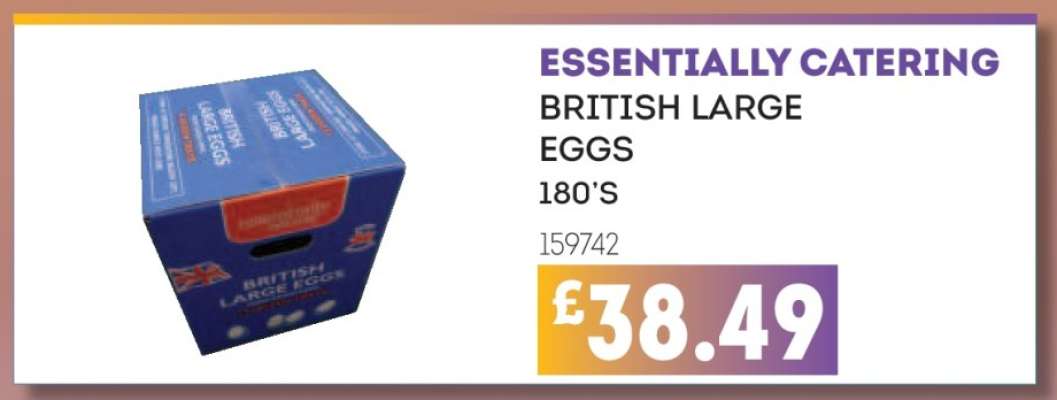 Essentially Catering British Large Eggs