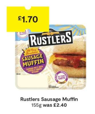 Rustlers Sausage Muffin