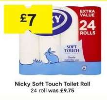 Nicky Soft Touch Toilet Roll