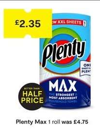Plenty Max 1 roll