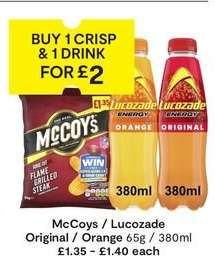McCoys / Lucozade