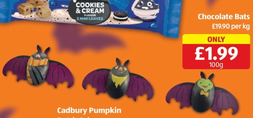 Cadbury Pumpkin Chocolate Bats