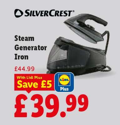 Silvercrest Steam Generator Iron