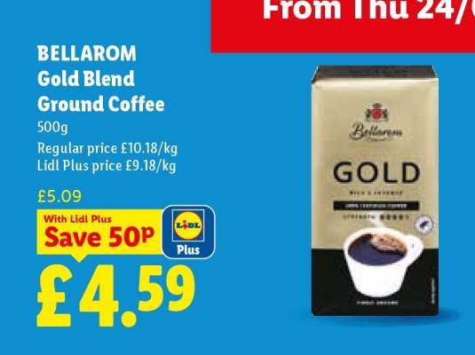 Bellarom Gold Blend Ground Coffee