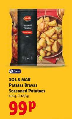 SOL & MAR Patatas Bravas Seasoned Potatoes