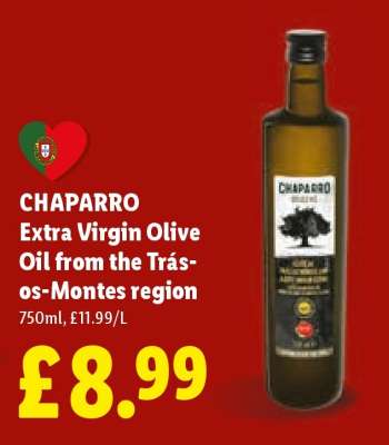 CHAPARRO Extra Virgin Olive Oil