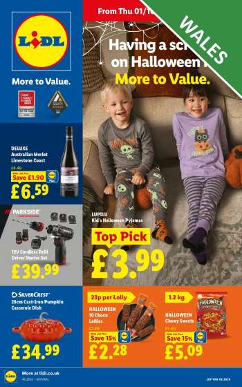 Lidl offer  - 01/10/2026 - 07/10/2026.