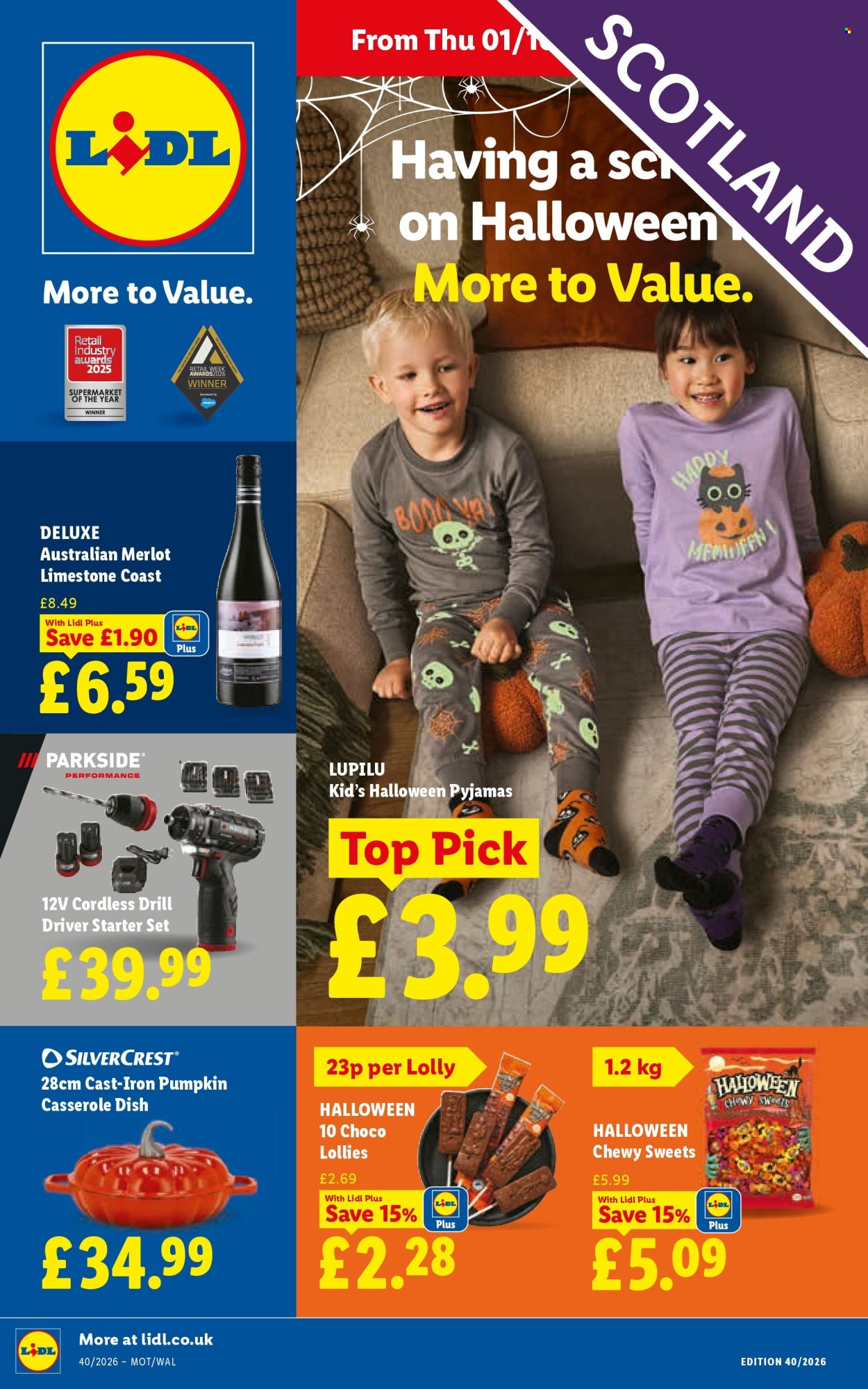 Lidl offer - 01/10/2026 - 07/10/2026. Page 1