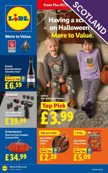 Lidl offer  - 01/10/2026 - 07/10/2026.