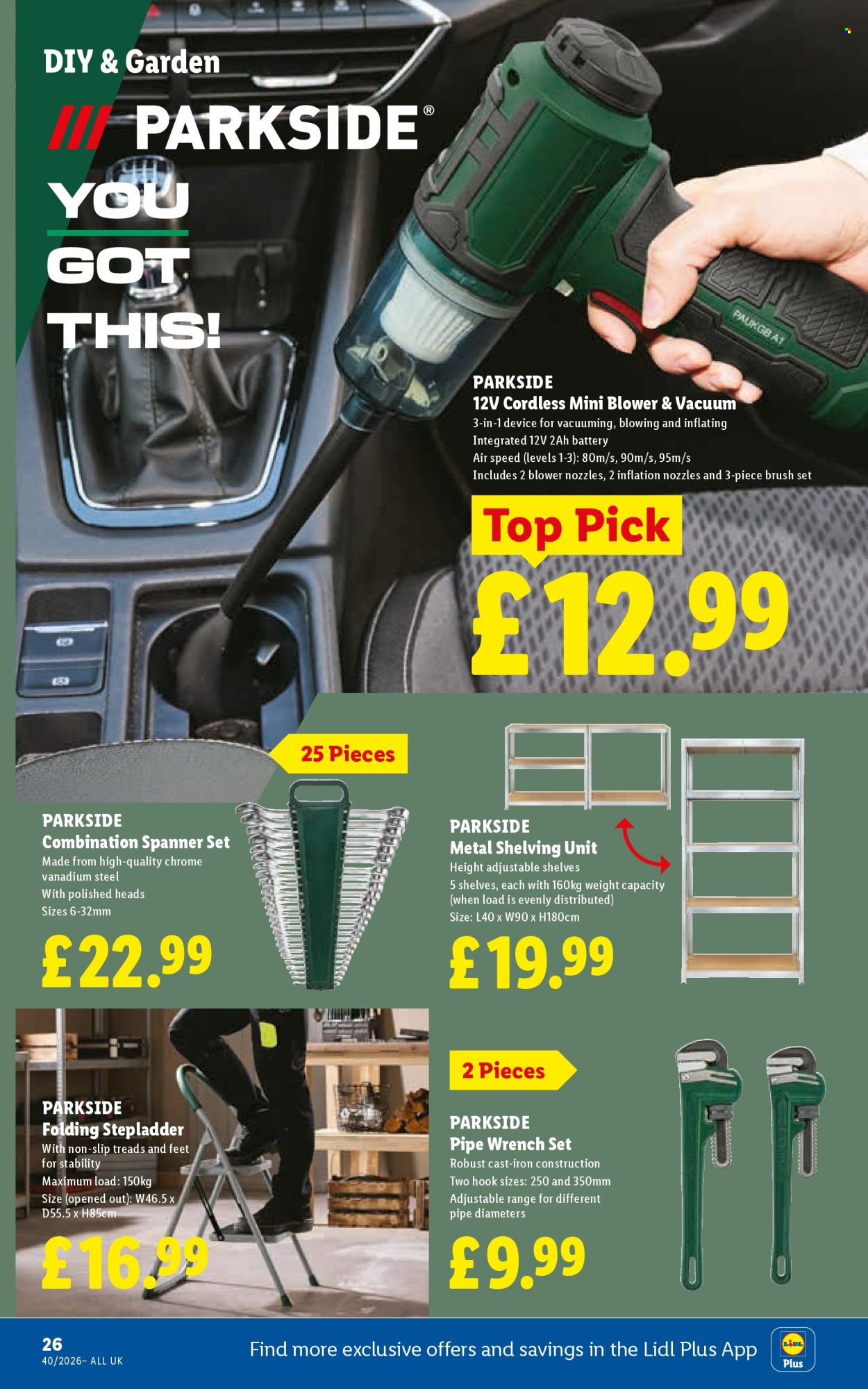 Lidl offer - 01/10/2026 - 07/10/2026. Page 30
