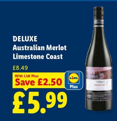 DELUXE Australian Merlot Limestone Coast
