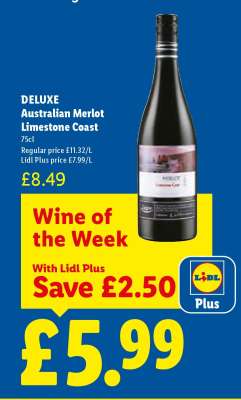 DELUXE Australian Merlot Limestone Coast