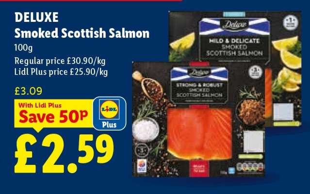 Deluxe Smoked Scottish Salmon