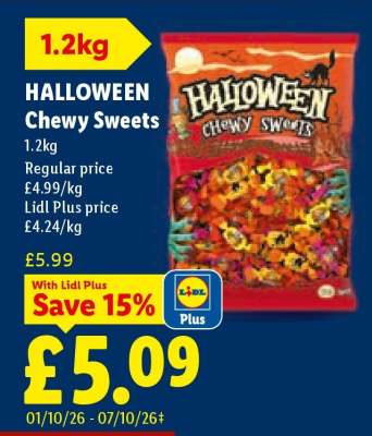 Halloween Chewy Sweets