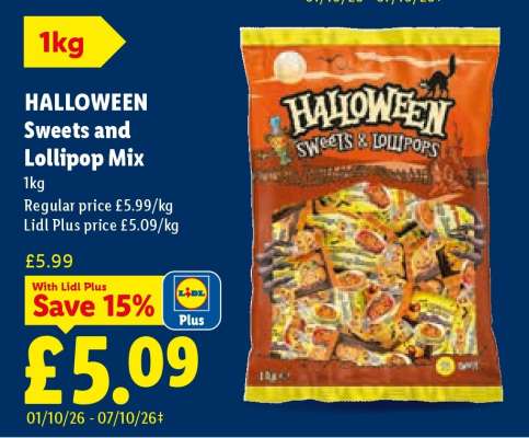 HALLOWEEN Sweets and Lollipop Mix