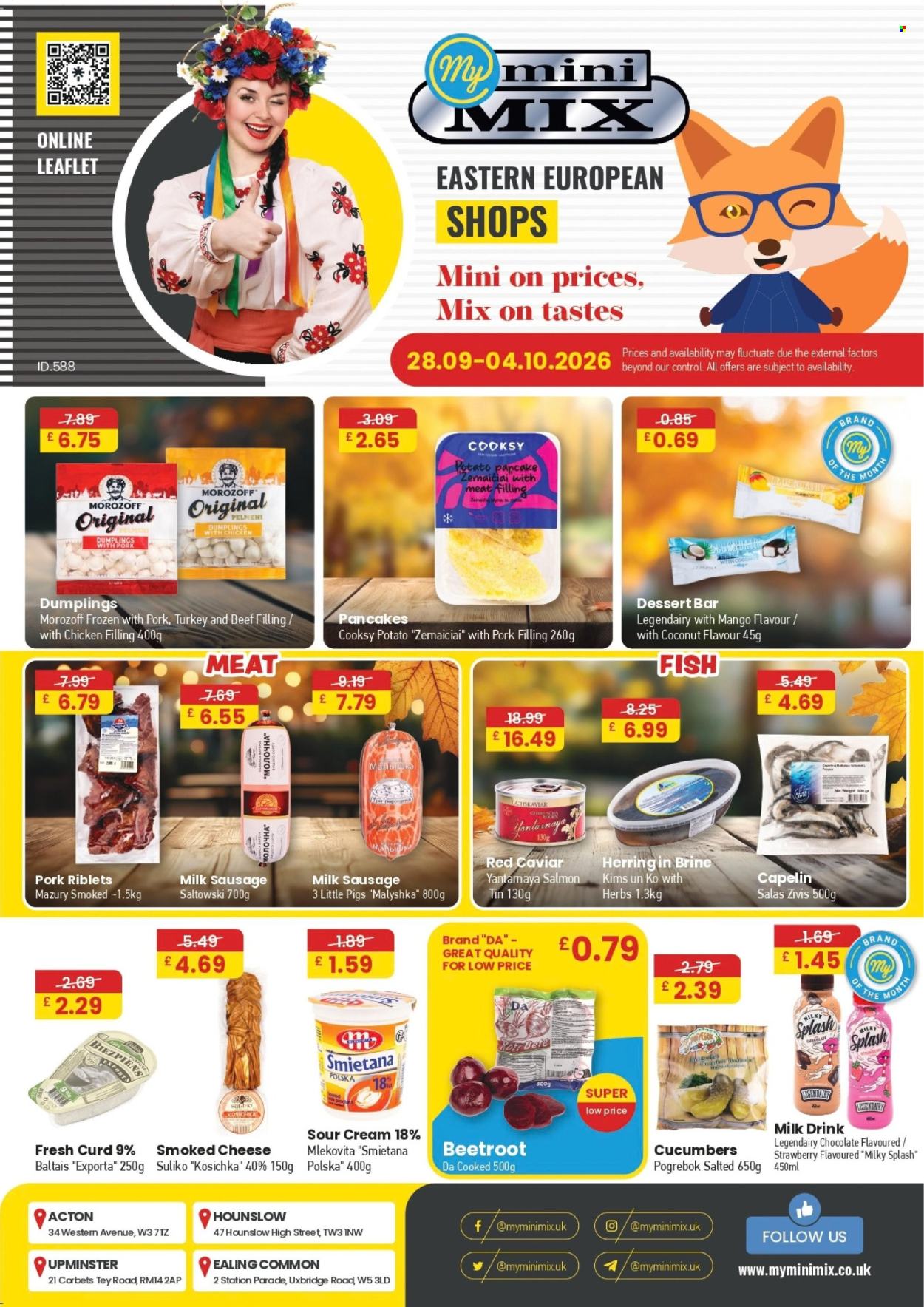 MyMINIMIX offer - 28/09/2026 - 04/10/2026. Page 1