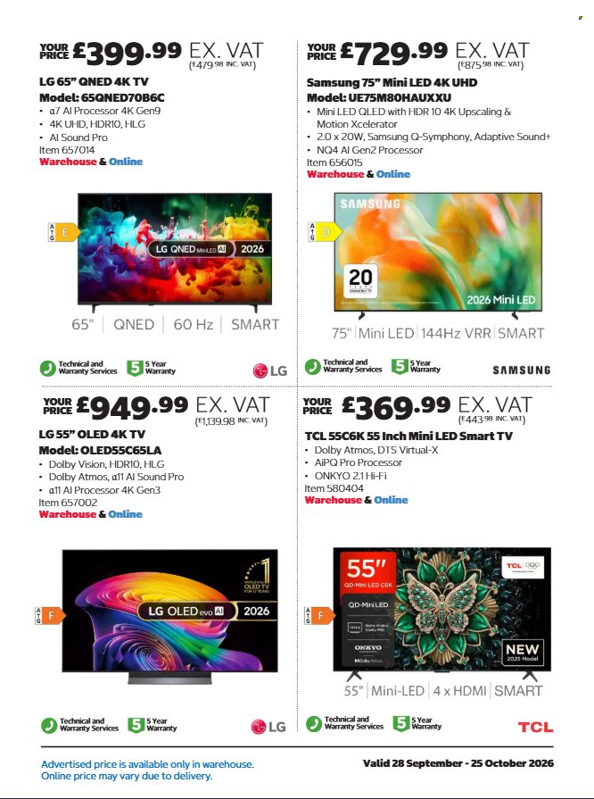 Costco offer - 28/09/2026 - 25/10/2026. Page 5
