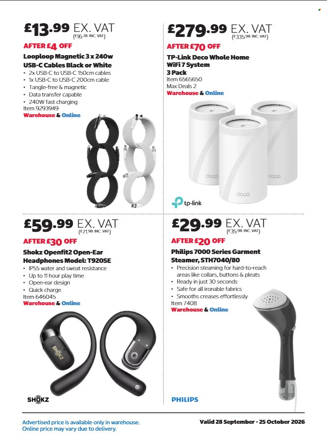 Costco offer - 28/09/2026 - 25/10/2026. Page 7