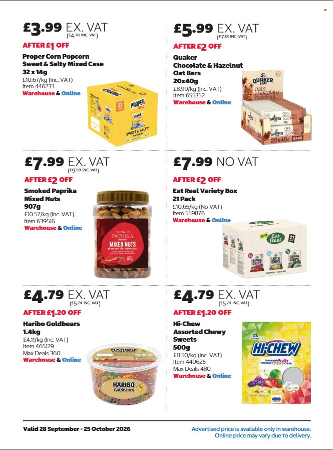 Costco offer - 28/09/2026 - 25/10/2026. Page 20