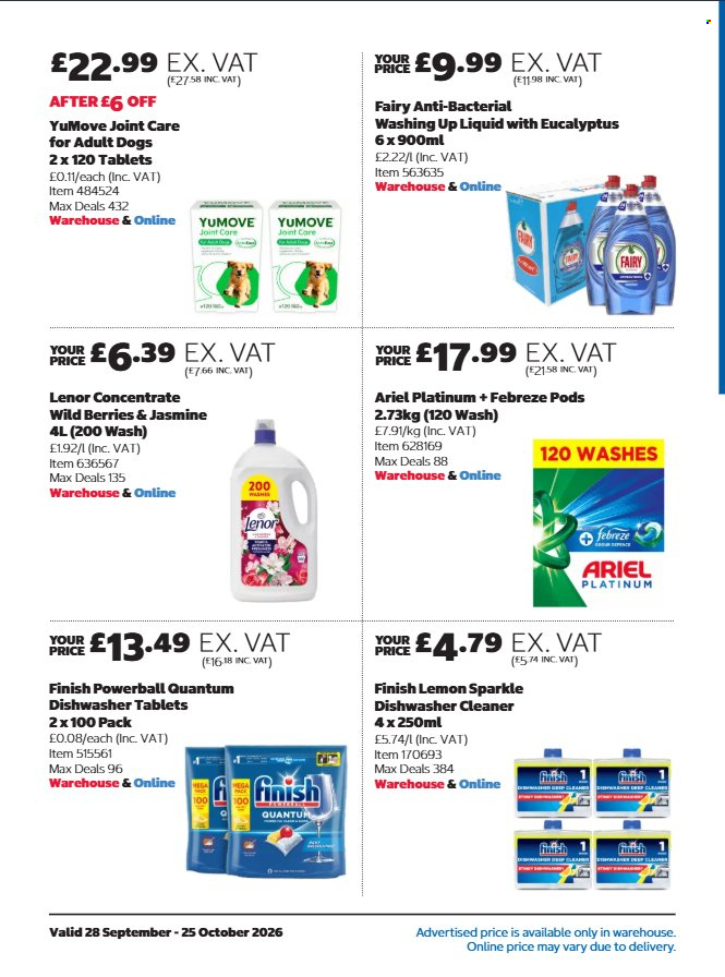 Costco offer - 28/09/2026 - 25/10/2026. Page 28