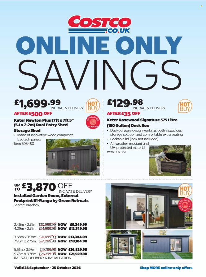 Costco offer - 28/09/2026 - 25/10/2026. Page 30