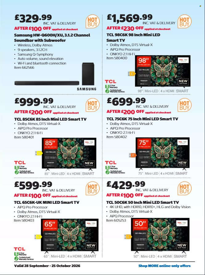 Costco offer - 28/09/2026 - 25/10/2026. Page 33